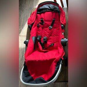Baby Jogger City Select - seat only in color red
